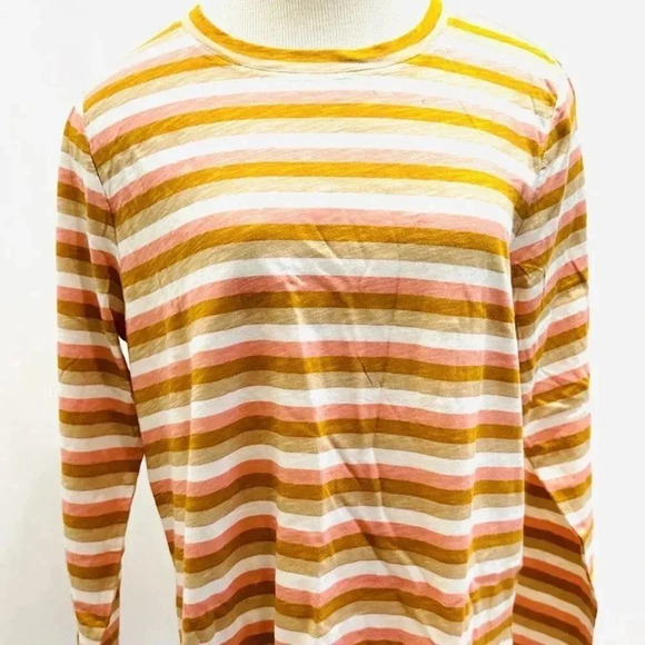 NWT SONOMA Women Long Sleeve Pullover Cotton The Everyday Tee Shirt Extra Large - Picture 1 of 12